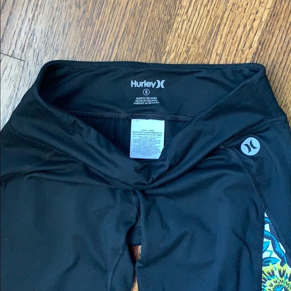 Hurley Capri Leggings Nike Dri Fit - Picture 4 of 6